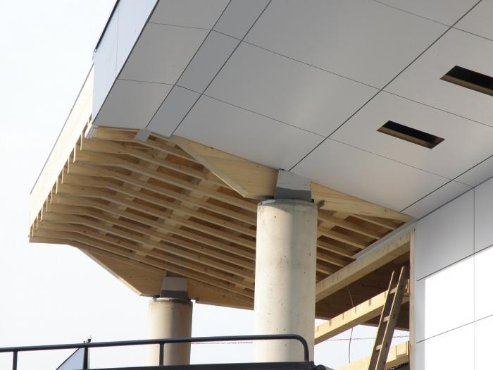 Dachuntersicht Vorfeld